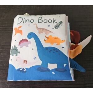 Soft Baby Dinosaur Book Touch & Feel Crinkle Book